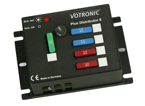 Votronic Plus Distributor 8 - 12V/24V - Verteiler für 6 abgesicherte Ausgänge