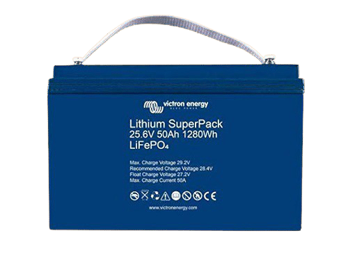 Victron Energy Lithium SuperPack 25,6V/50Ah (M8) 24V Batterie