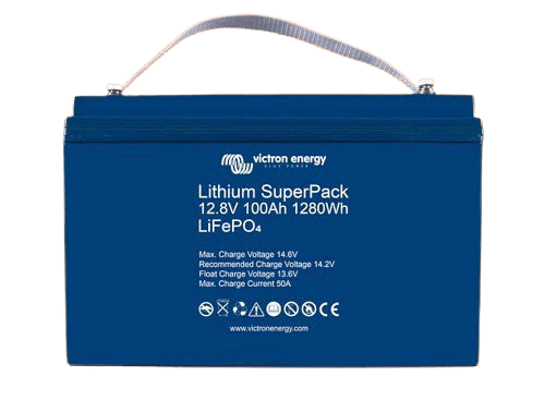 Victron Lithium 12,8V 100Ah Batterie mit BMS LiFePo4