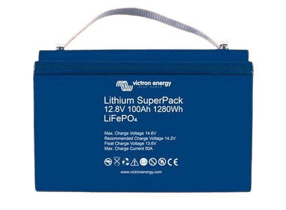 Victron Lithium 12,8V 20Ah Batterie mit BMS LiFePo4