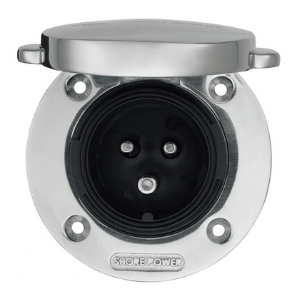 Victron 16A Edelstahl Einbau-Steckdose Boot Wohnmobil Yacht