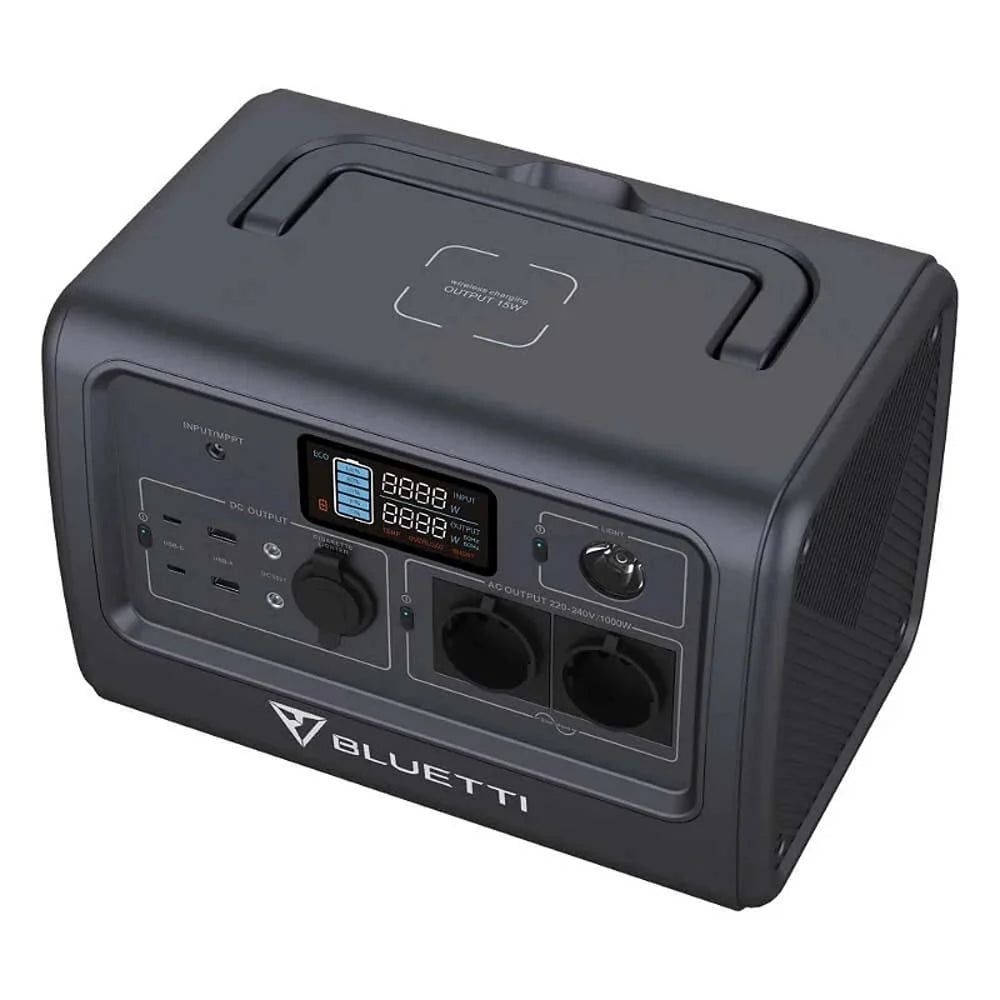 Bluetti PowerOak EB70 Powerstation 1000W 716Wh Grau