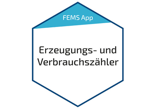 Fenecon FEMS App Erzeugungs- und Verbrauchszähler