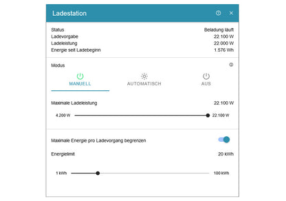Fenecon FEMS App DC Ladestation