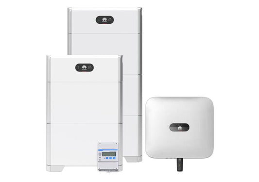 10 kWp Huawei PV-Komplettset mit 7 kWh Speicher & Montagematerial