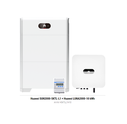 Huawei SUN2000-5KTL-L1 + Huawei LUNA2000-10 kWh