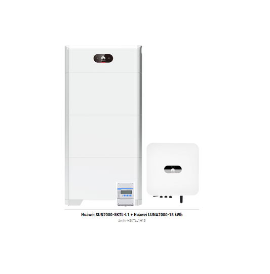 Huawei SUN2000-5KTL-L1 + Huawei LUNA2000-15 kWh