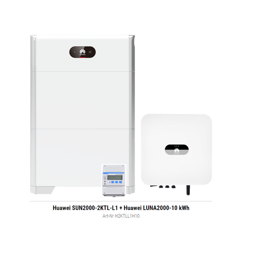 Huawei SUN2000-2KTL-L1 + Huawei LUNA2000-10 kWh