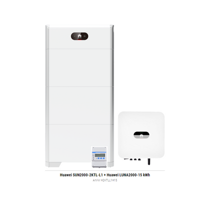 Huawei SUN2000-2KTL-L1 + Huawei LUNA2000-15 kWh
