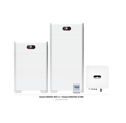 Huawei SUN2000-2KTL-L1 + Huawei LUNA2000-25 kWh