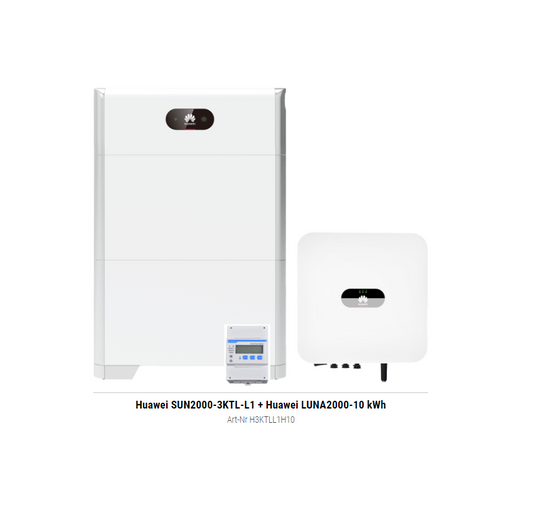 Huawei SUN2000-3KTL-L1 + Huawei LUNA2000-10 kWh