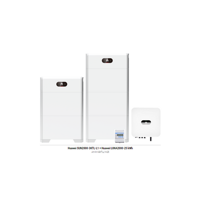 Huawei SUN2000-3KTL-L1 + Huawei LUNA2000-25 kWh