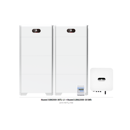 Huawei SUN2000-3KTL-L1 + Huawei LUNA2000-30 kWh