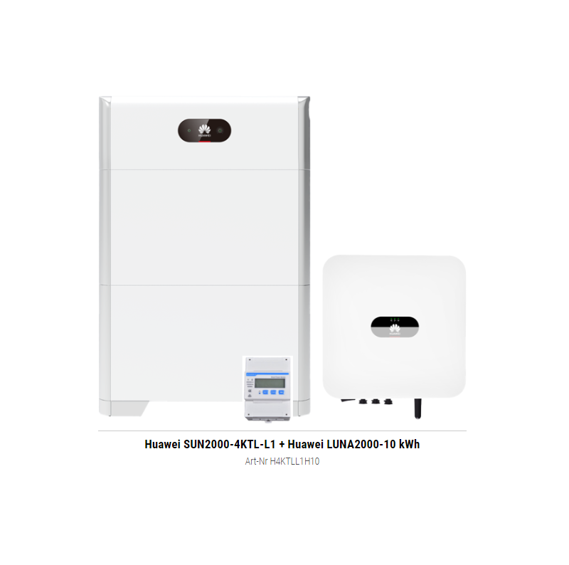 Huawei SUN2000-4KTL-L1 + Huawei LUNA2000-10 kWh