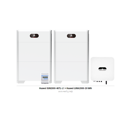 Huawei SUN2000-4KTL-L1 + Huawei LUNA2000-20 kWh