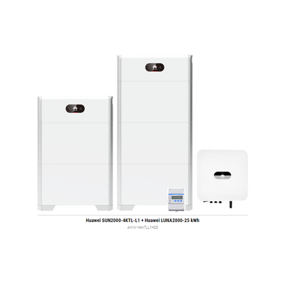 Huawei SUN2000-4KTL-L1 + Huawei LUNA2000-25 kWh