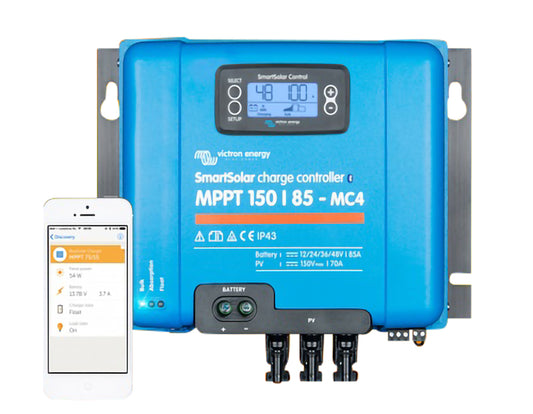 Victron SmartSolar MPPT 150/60 mit Display und MC4 Anschluss