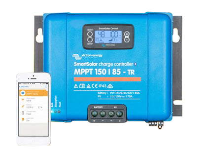 Victron SmartSolar MPPT 150/70 mit Display und MC4 Anschluss