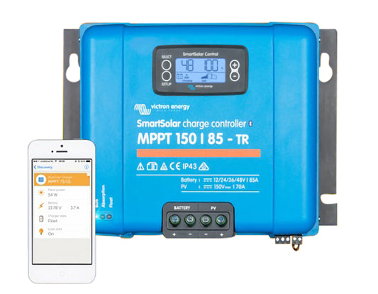 Victron SmartSolar MPPT 150/70 mit Display und Schraubanschluss