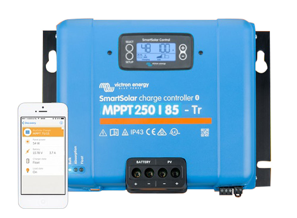 Victron SmartSolar MPPT 250/70 mit Display und Schraubanschluss